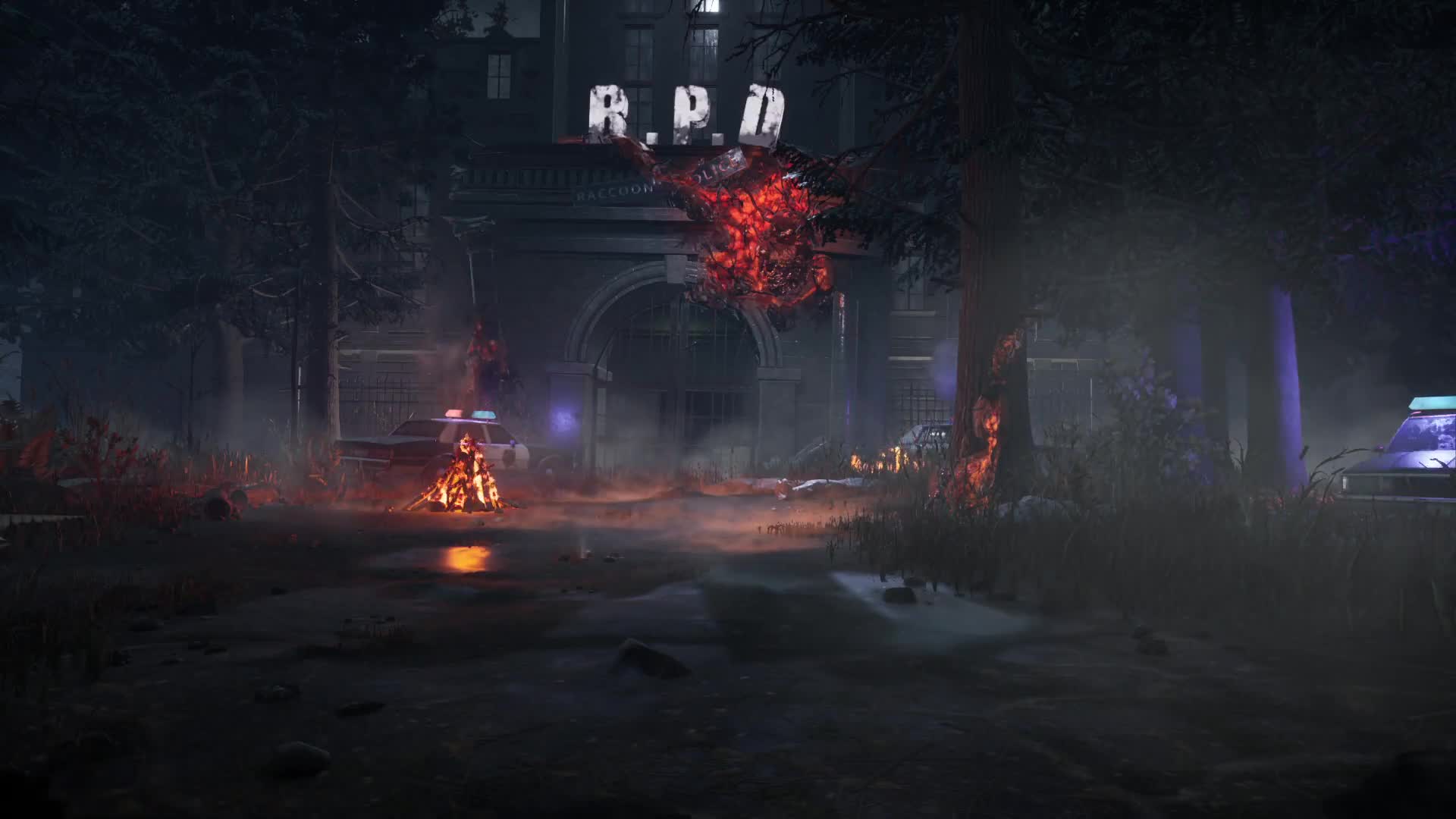 PC Desktop Resident Evil Police Station Live Wallpaper