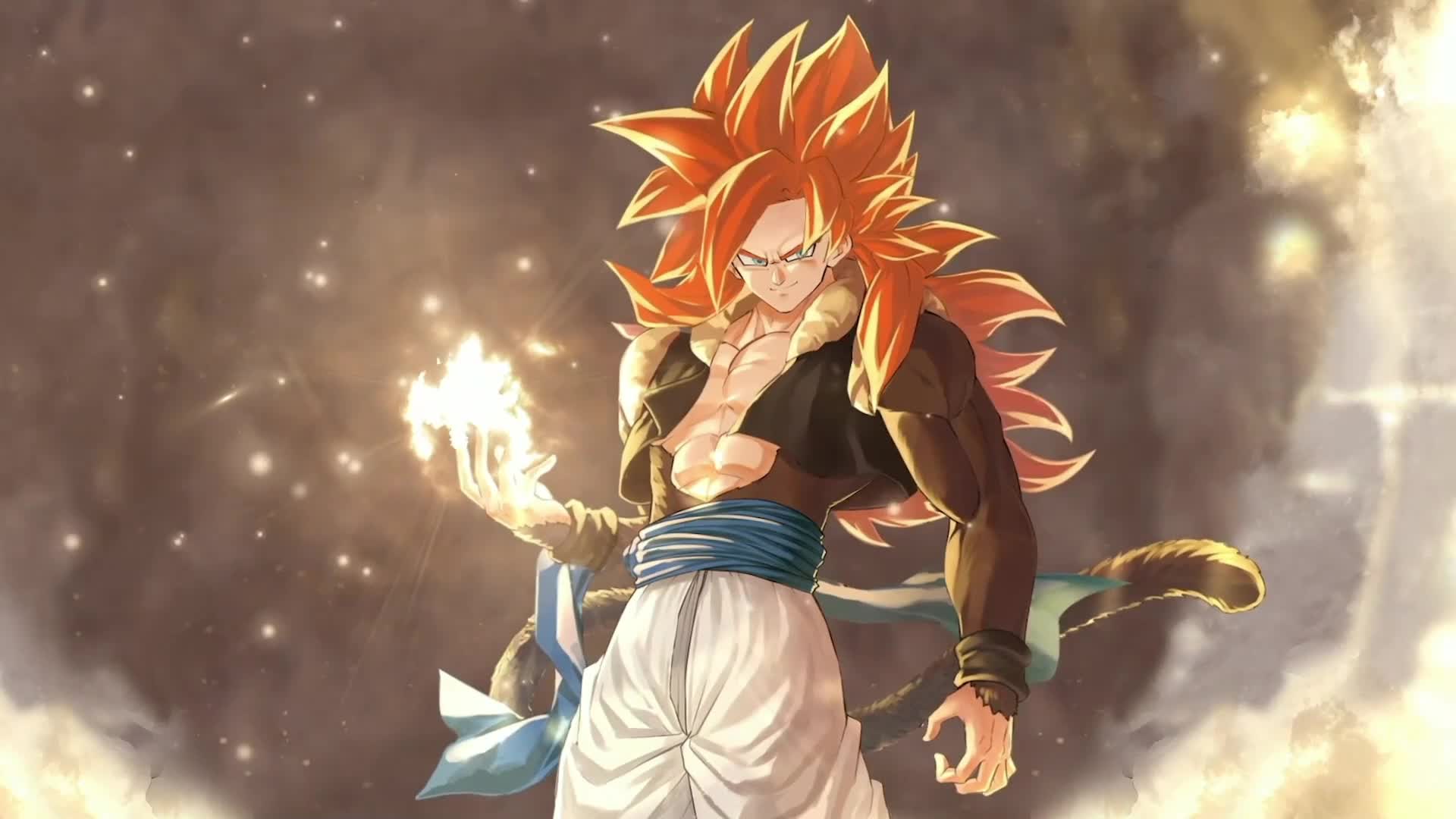 PC Desktop Gogeta Super Saiyan 4 Dragon Ball Fighterz Desktop Live Wallpaper