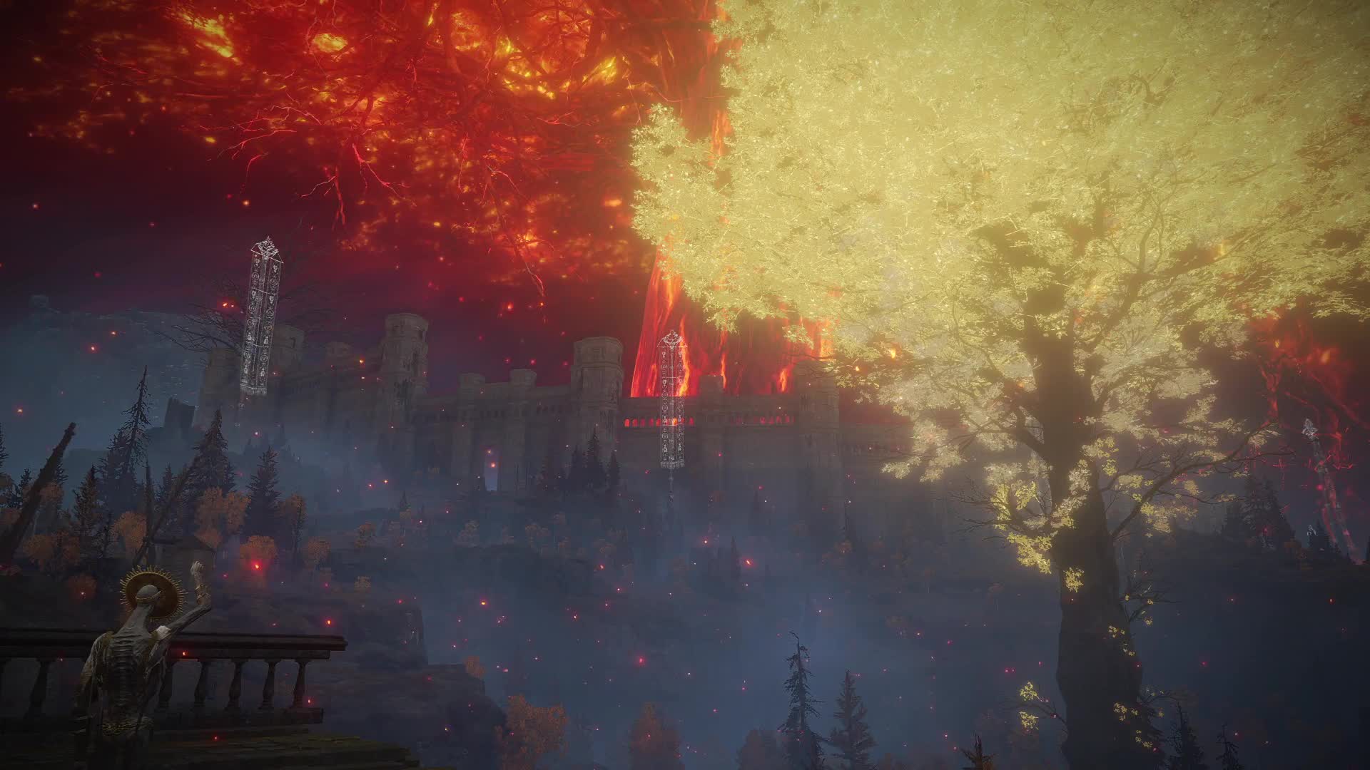 PC Desktop Game Elden Ring Burning Erdtree 3  Live Wallpaper