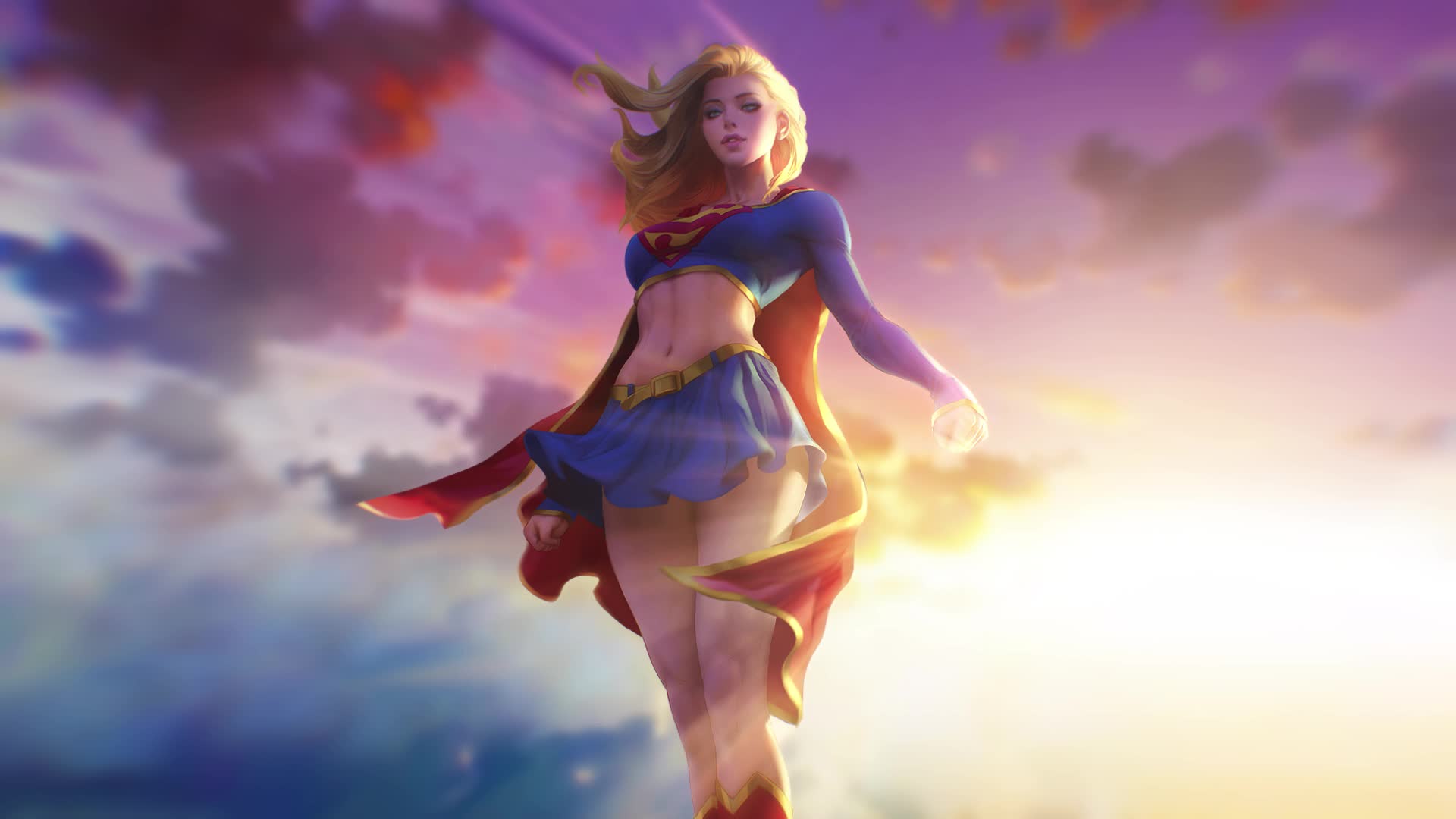 PC Desktop Supergirl Live Wallpaper