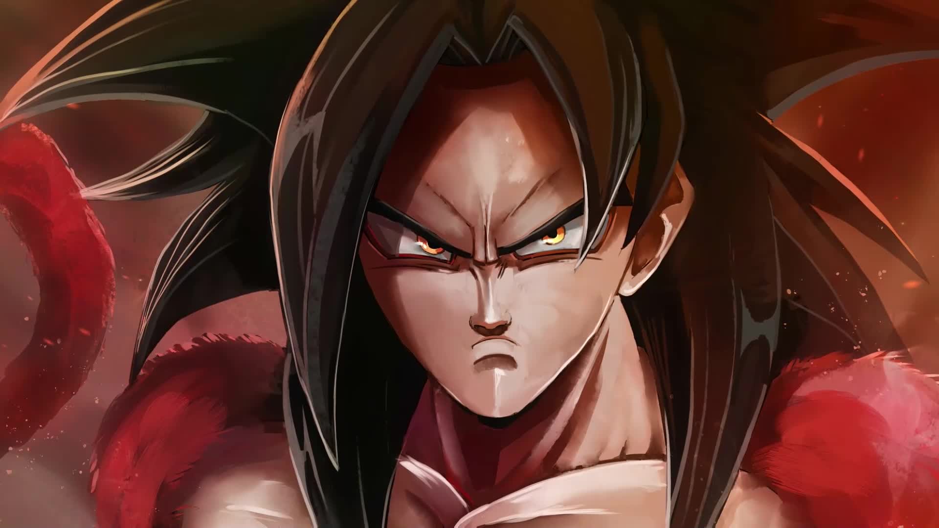PC Desktop Goku Super Saiyan 4 Live Wallpaper