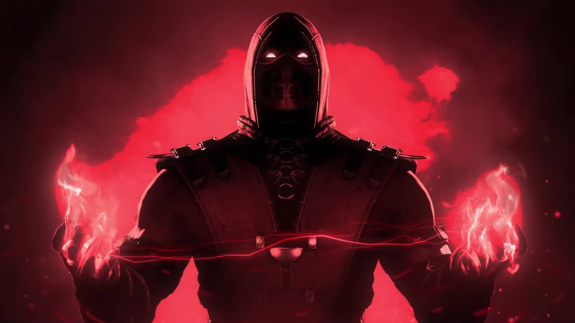 PC Desktop Scorpion Flames Mortal Kombat Live Wallpaper