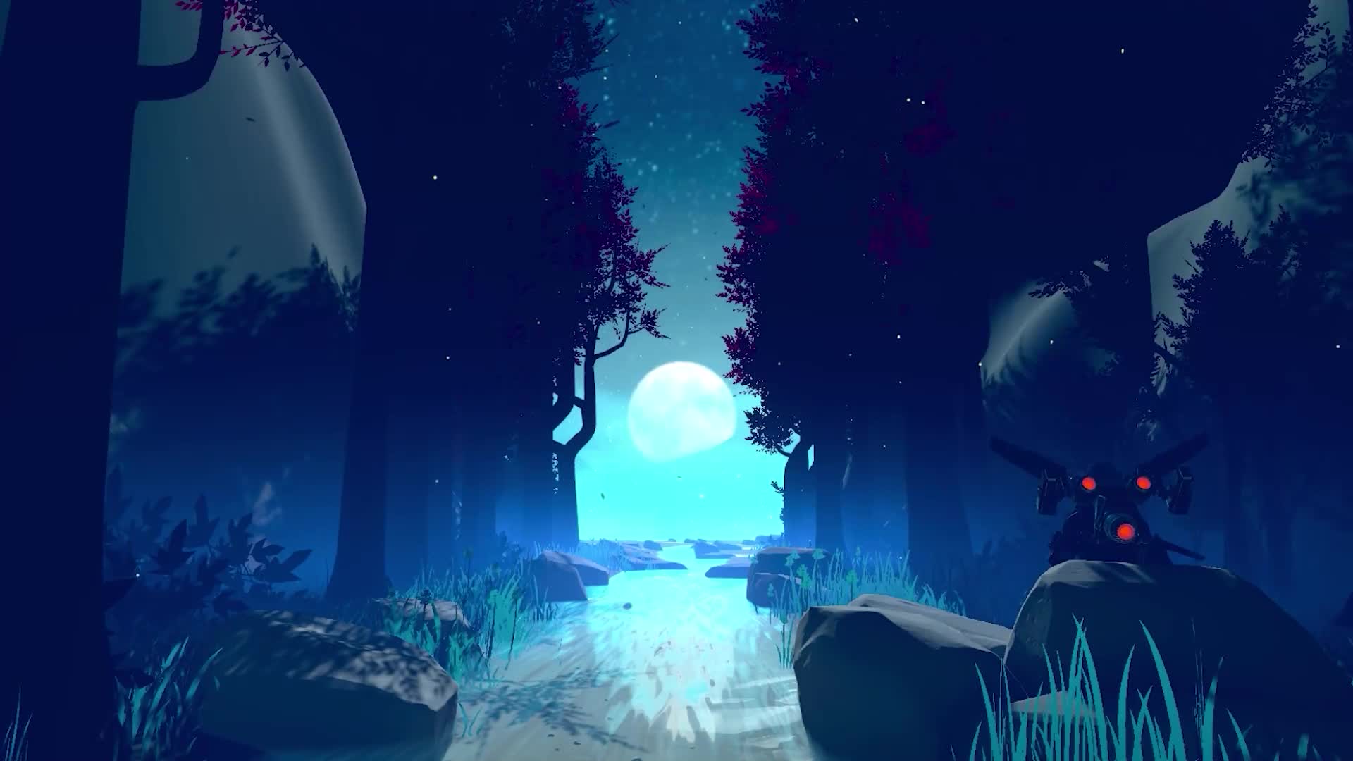 PC Desktop Magical Forest Live Wallpaper