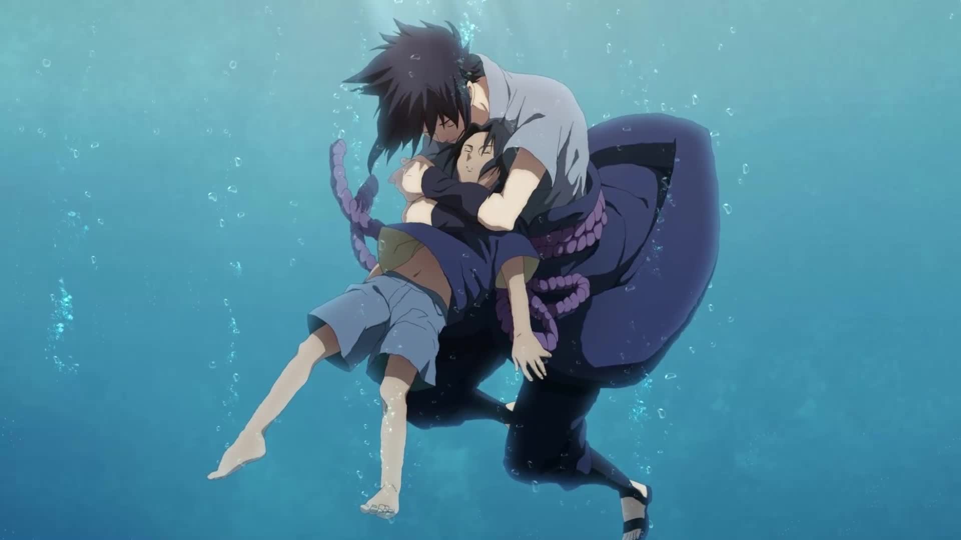 PC Desktop Sasuke Uchiha Drowning Live Wallpaper