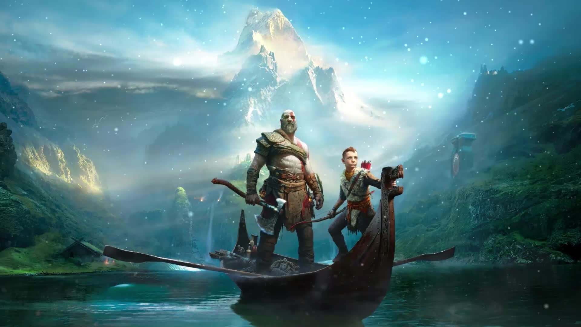 PC Desktop Live DesktoPC Desktopomkratos And Atreus Gow Desktop Live Wallpaper