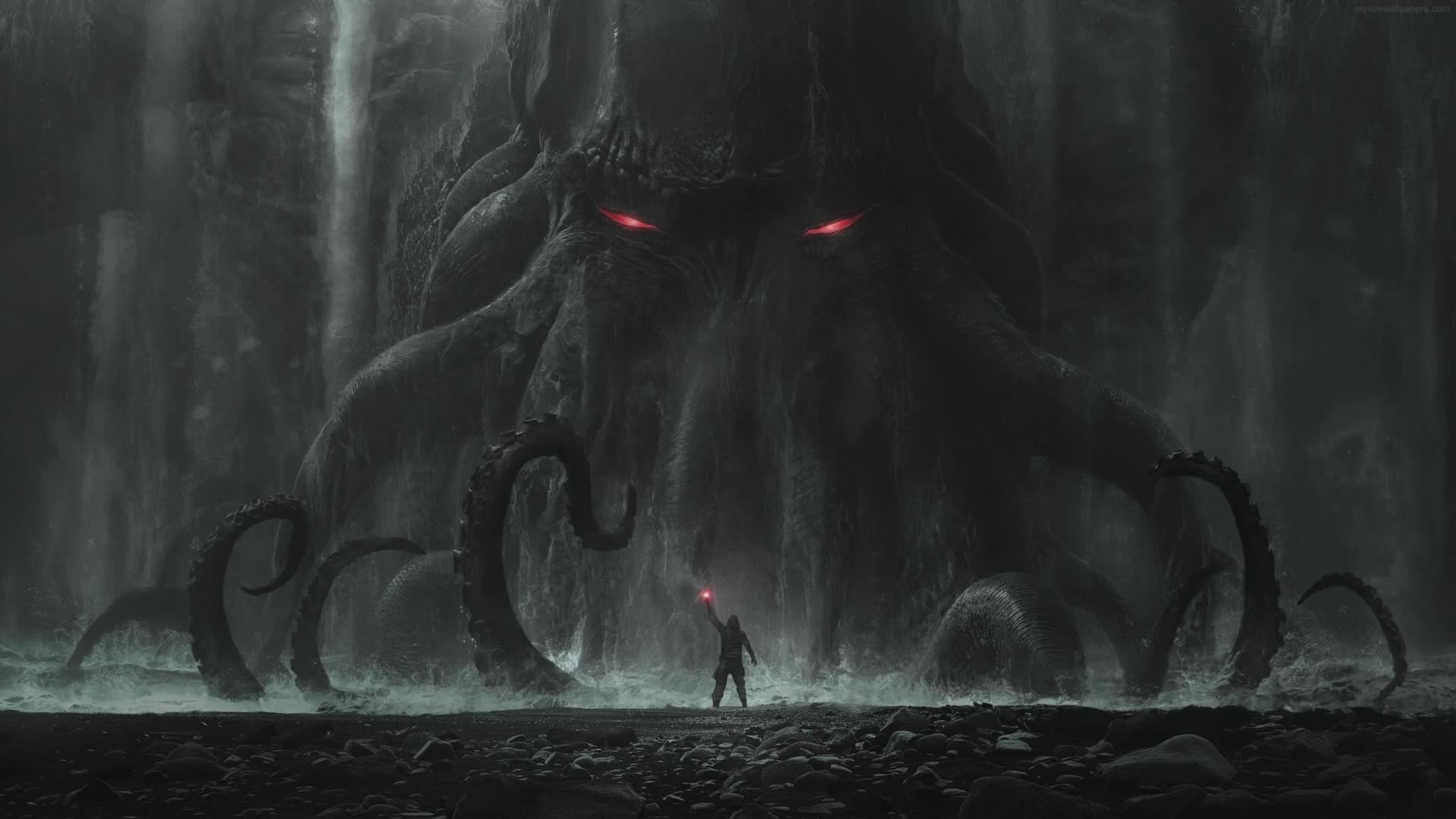 PC Desktop Fantasy Cthullu  Live Wallpaper