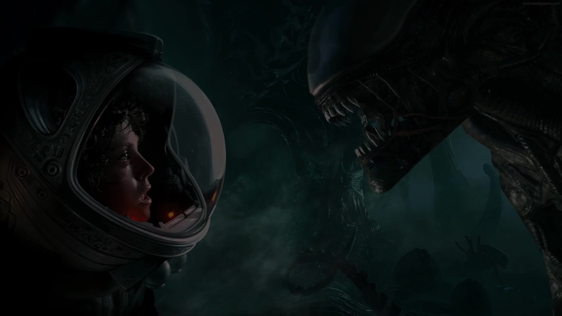 PC Desktop Alien Isolation Live Wallpaper