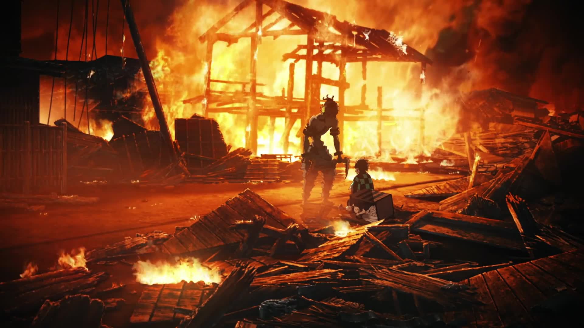 PC Desktop Demon Slayer Kimetsu No Yaiba Gyutaro And Tanjiro Live Wallpaper