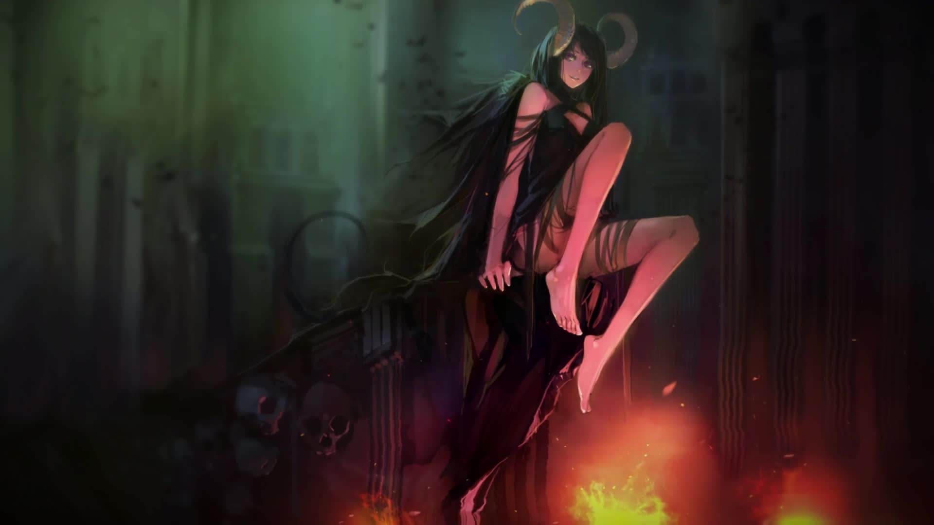 PC Desktop Succubus Live Wallpaper