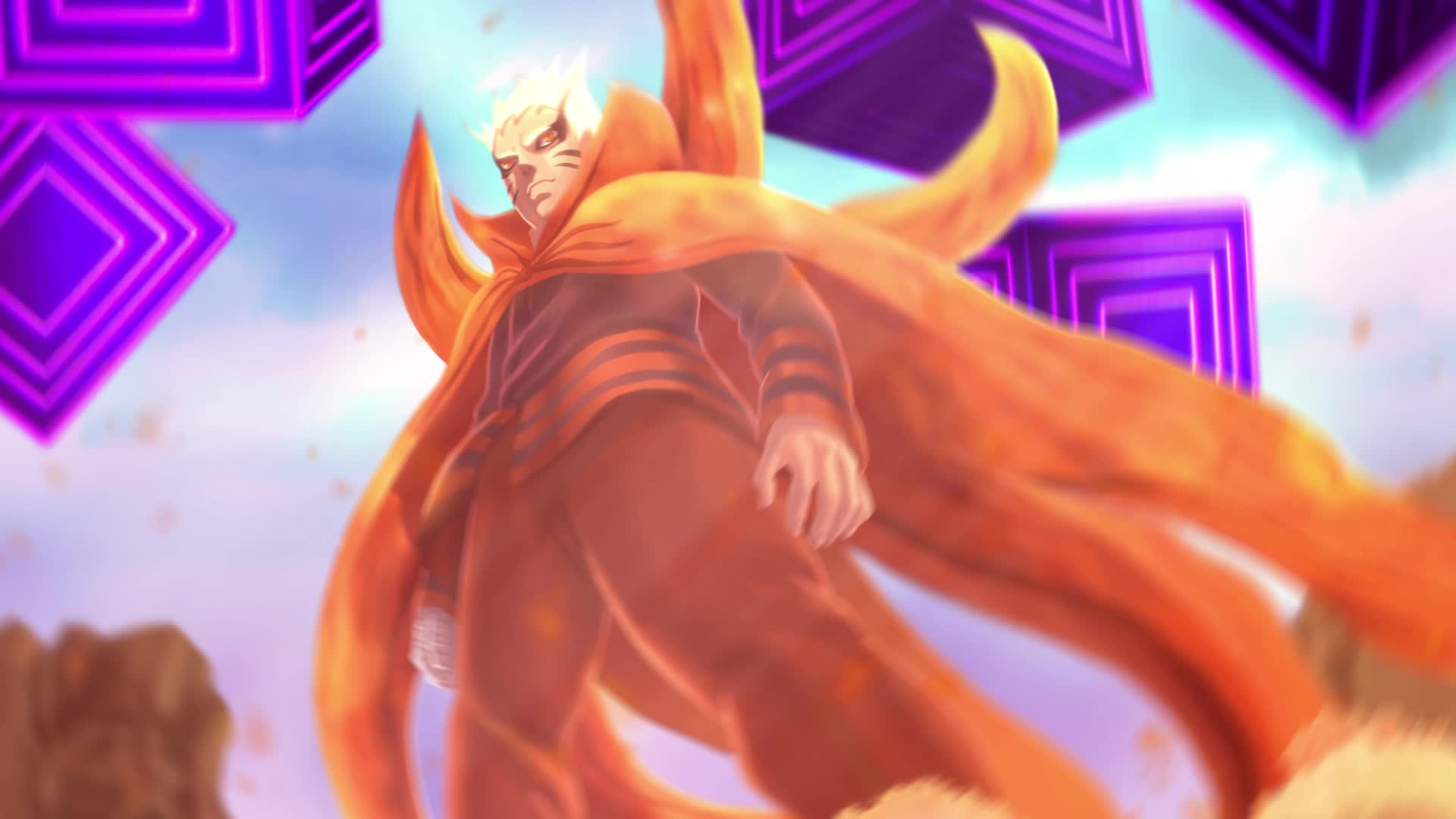PC Desktop Naruto Baryon Mode PC Desktop 1080p Live Wallpaper