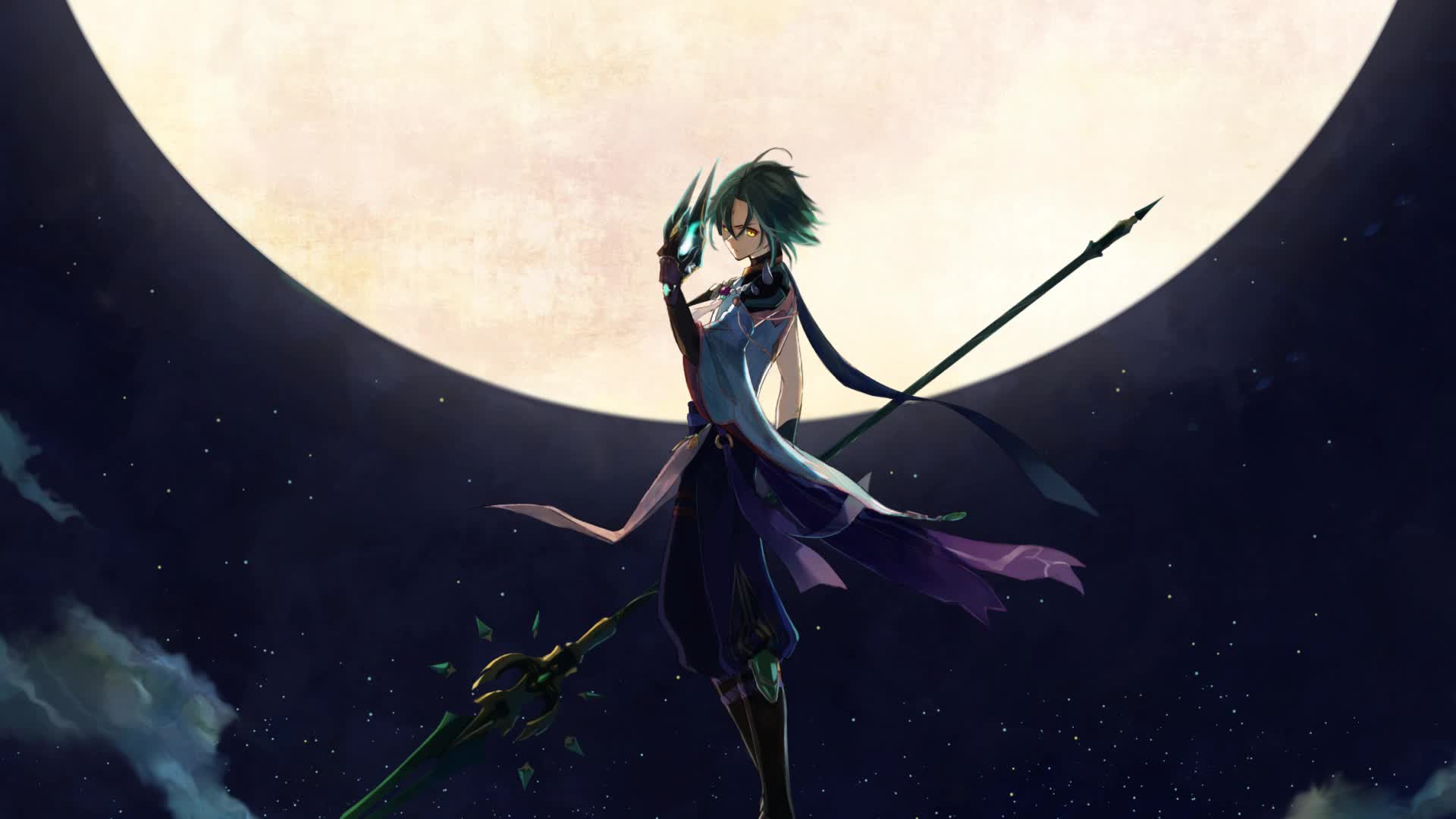 PC Desktop Genshin Impact Xiao PC Desktop 1080p Live Wallpaper