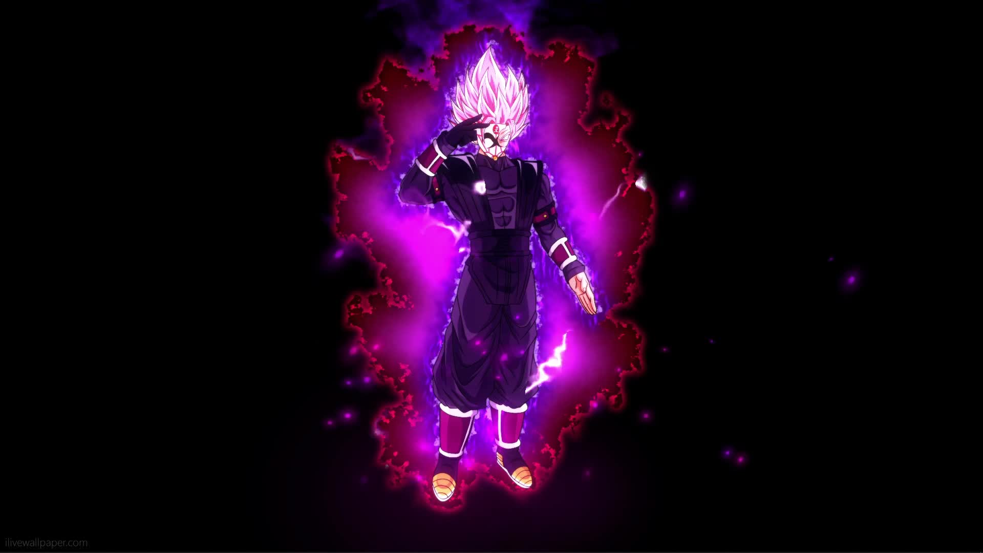 PC Desktop Super Saiyan Rose Goku Black 8 Live Wallpaper