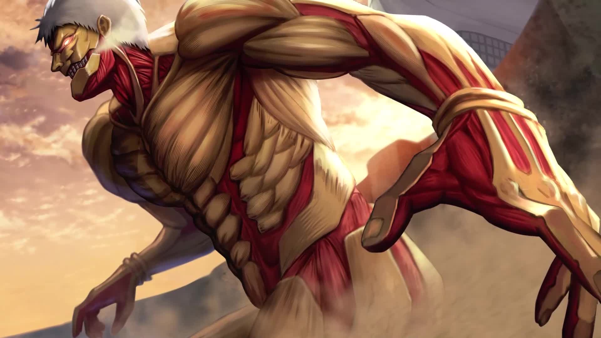 PC Desktop Attack On Titan Armored Titan Reiner Braun Live Wallpaper