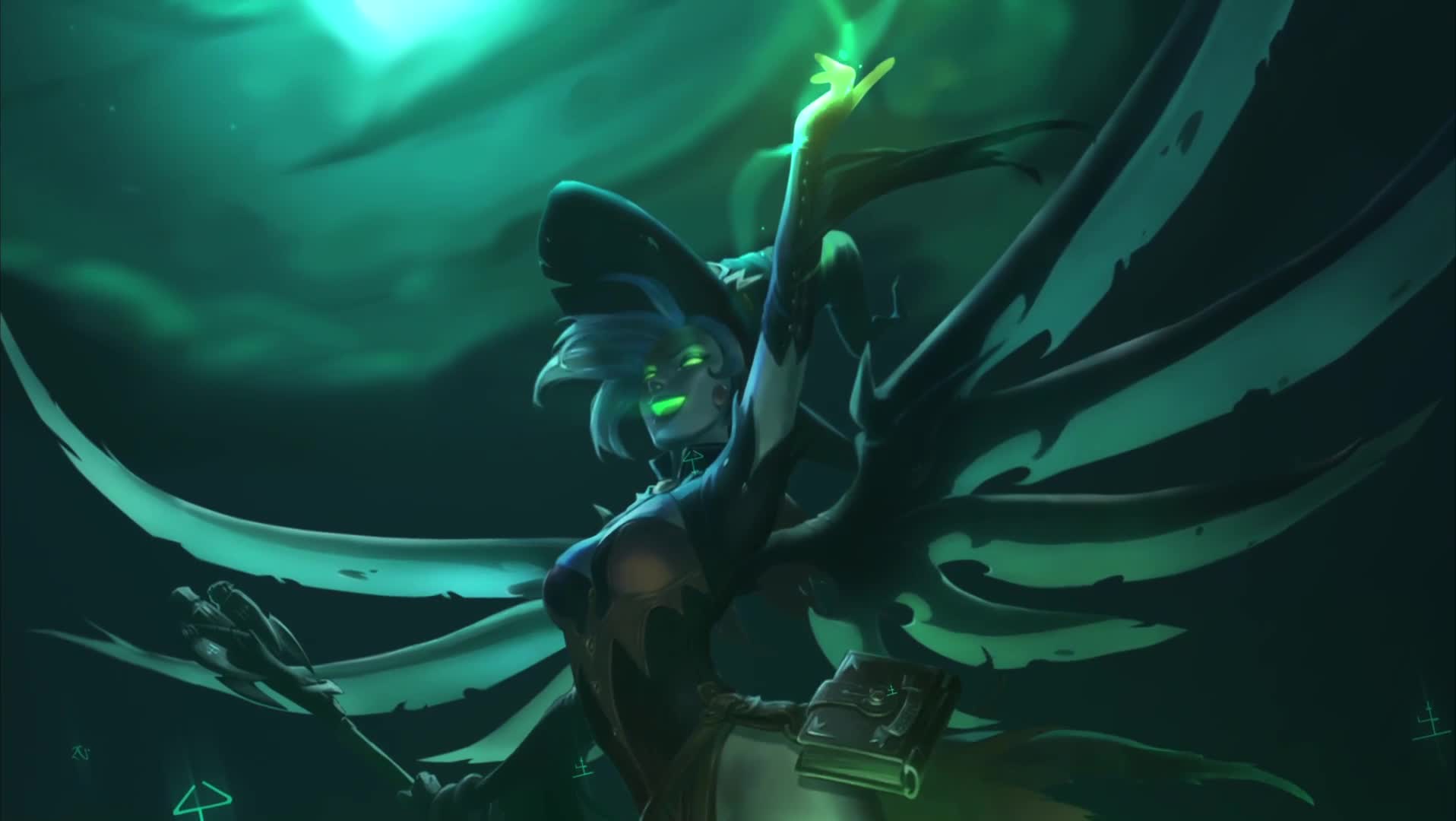 PC Desktop Necromancy Mercy 5 Live Wallpaper