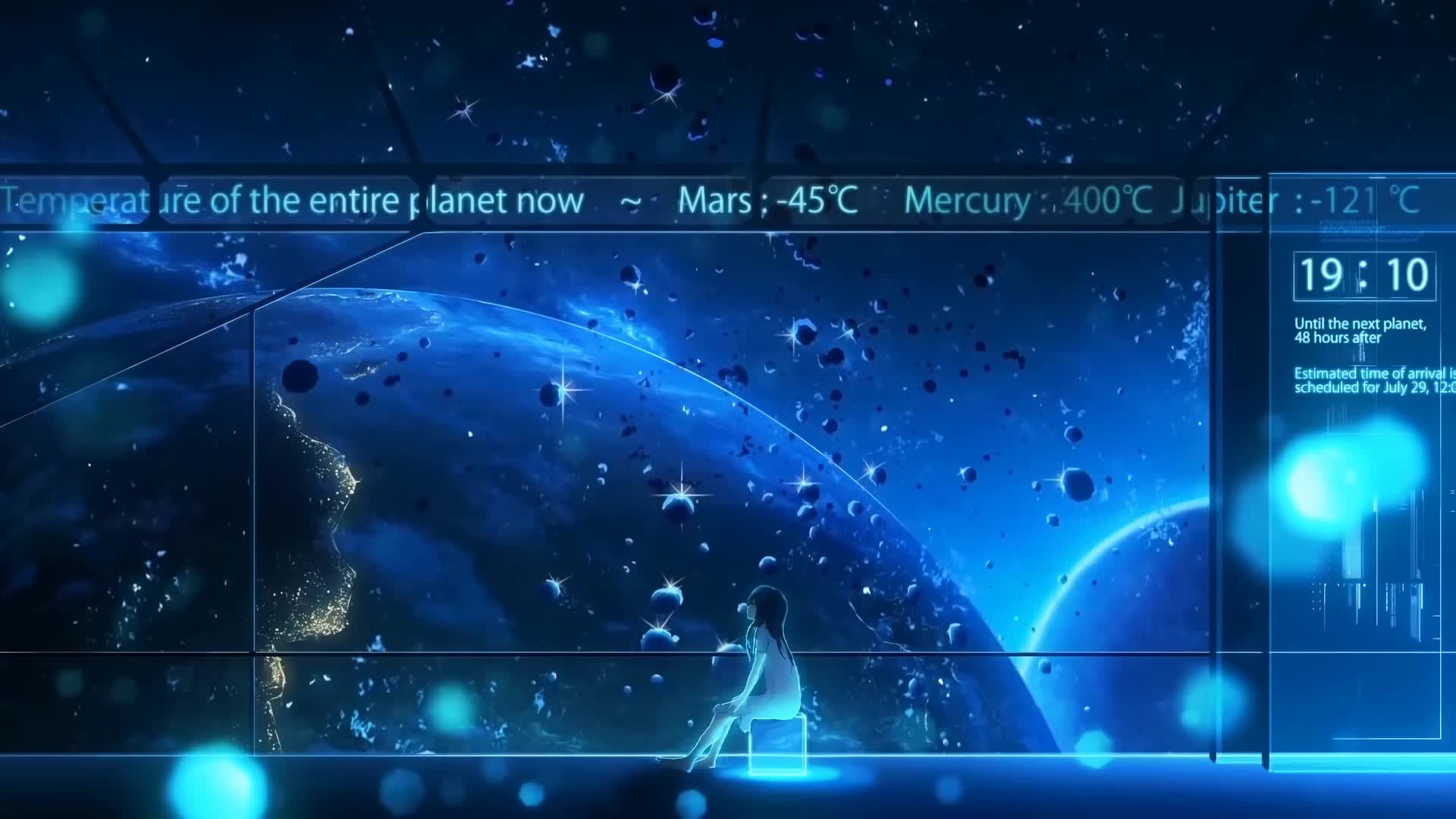 PC Desktop Lonely Universe No Audio Upscaled Live Wallpaper