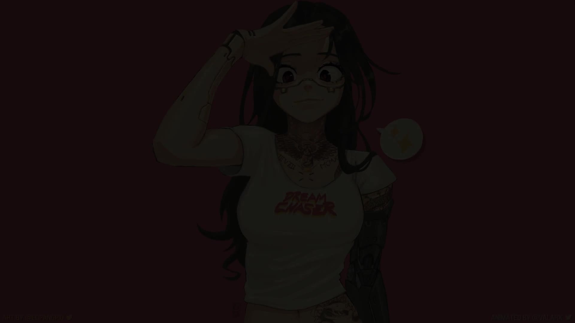 PC Cyberpunk Girl Art By Ed Panopio Desktop Live Wallpaper