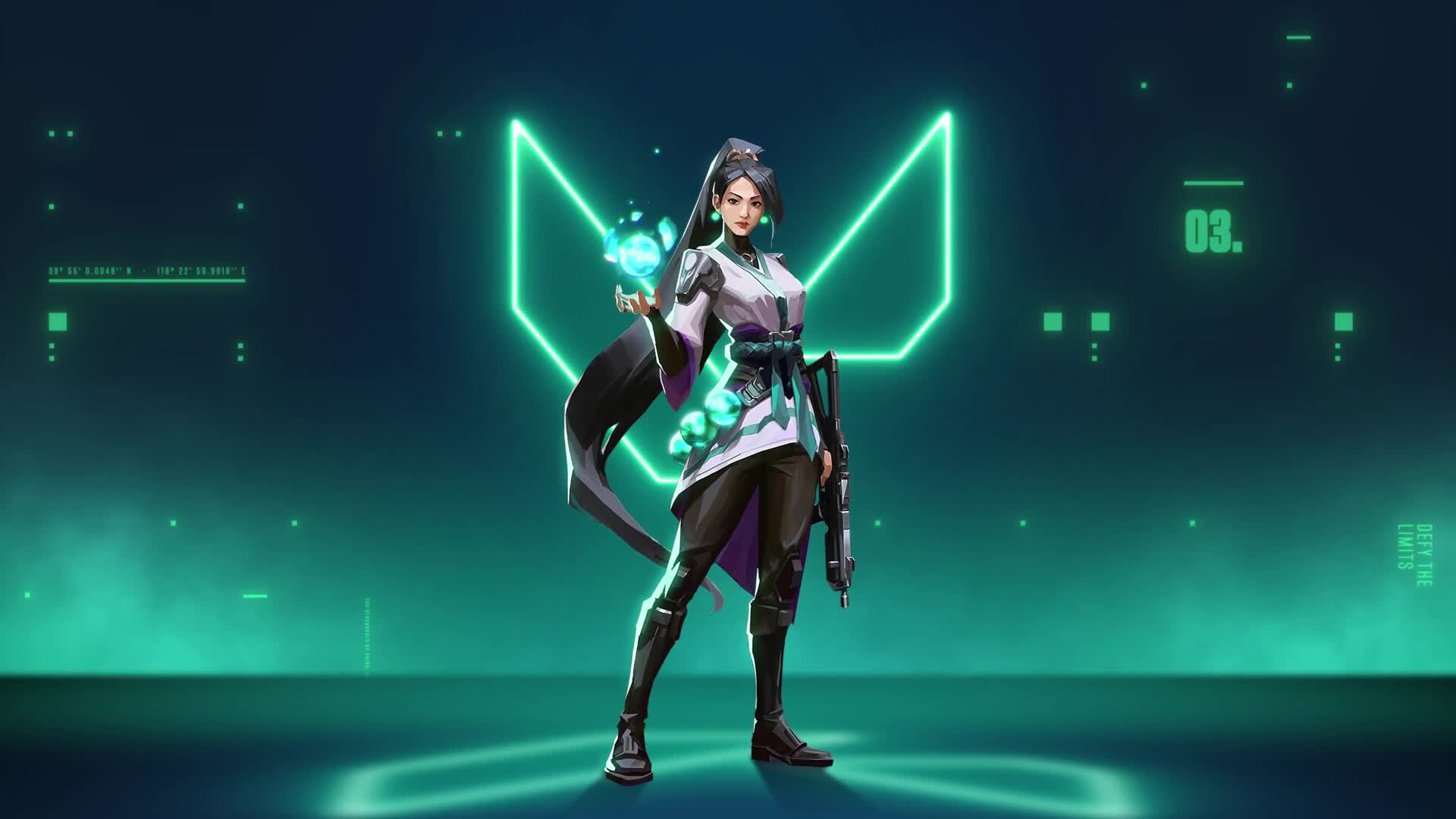 PC Sage Valorant Game Desktop Live Wallpaper