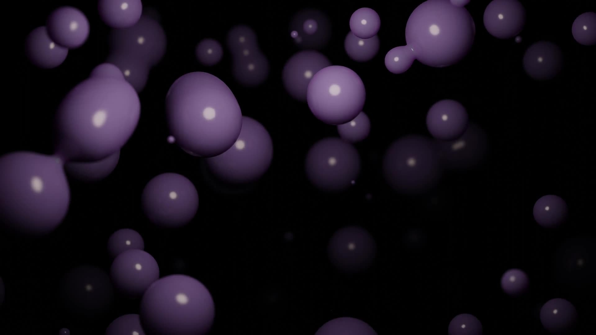 PC Floating Balls Merging Together Desktop Live Wallpaper
