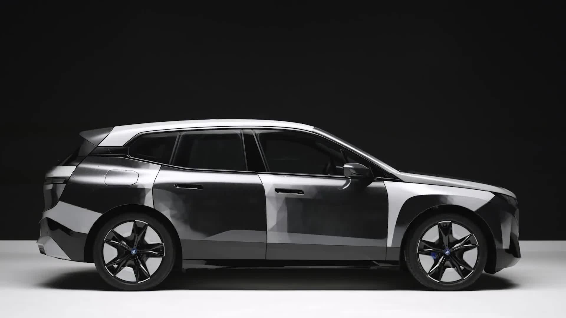 PC Bmw Ix Flow Side View Desktop Live Wallpaper