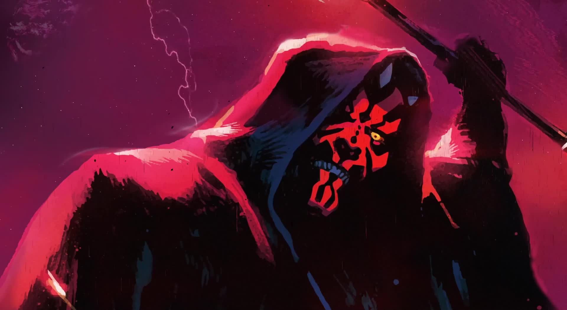 Darth Maul Red Live Wallpaper For PC