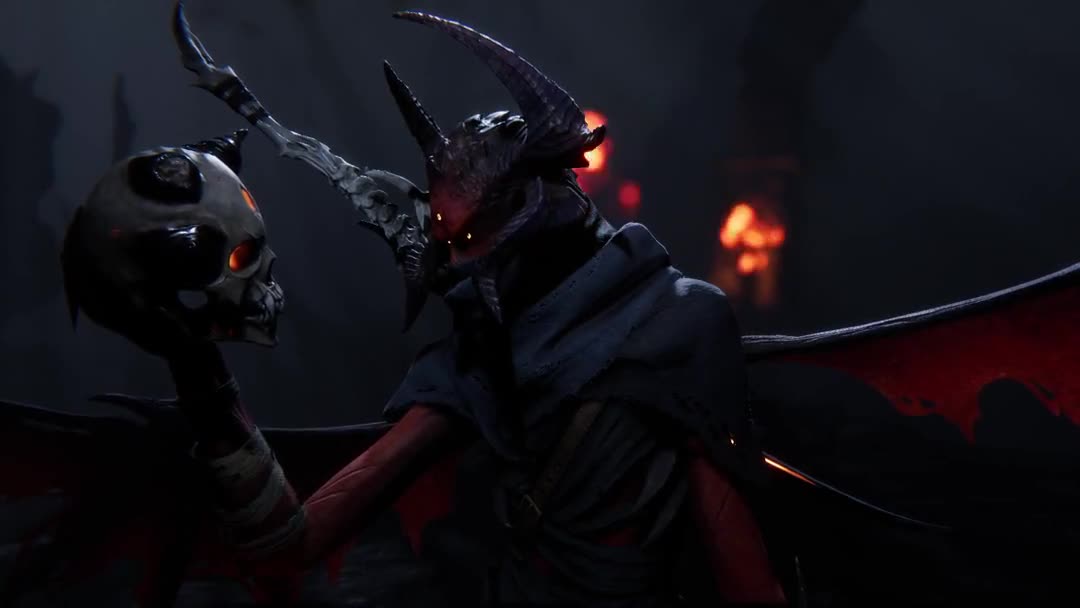 Metal Hellsinger Skull Demon Live Wallpaper