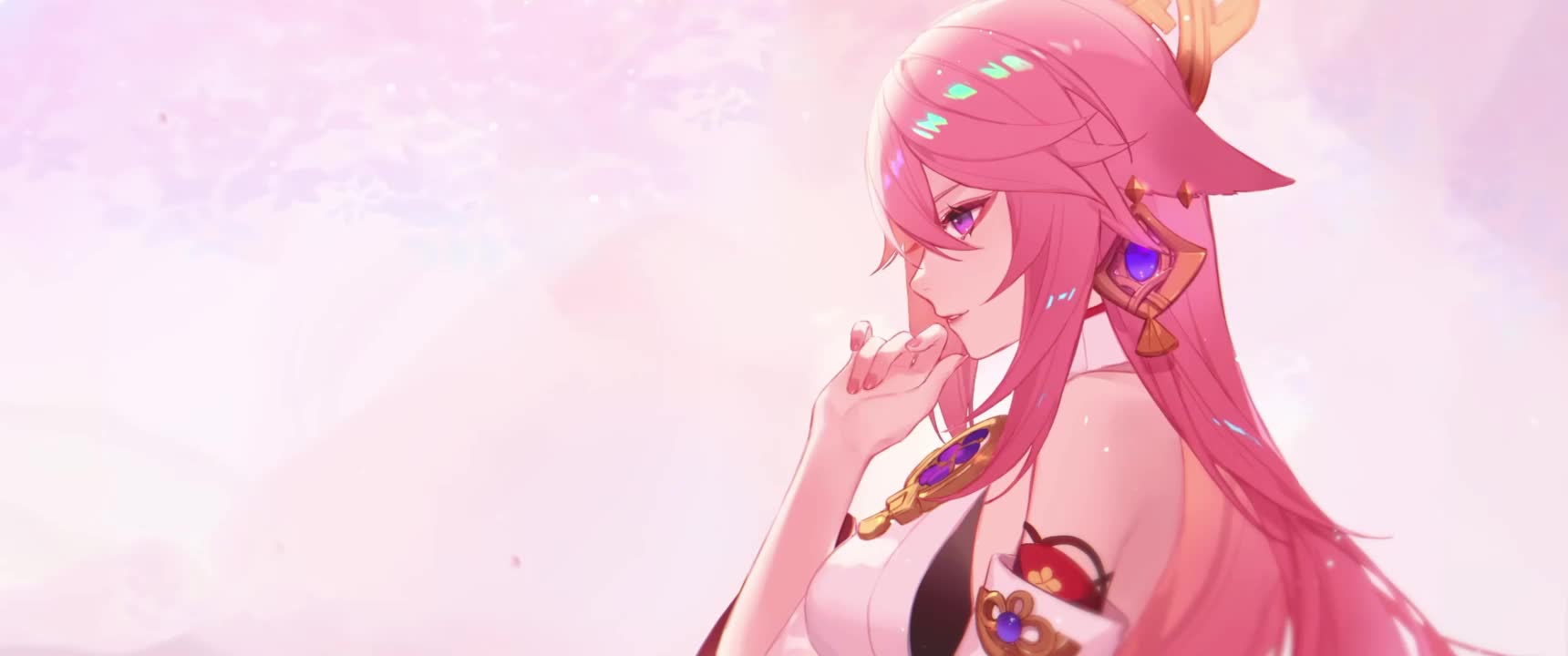 Yae Miko Genshin Impact HD Live Wallpaper For PC