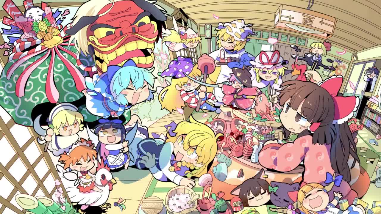 Touhou Project Mania HD Live Wallpaper For PC