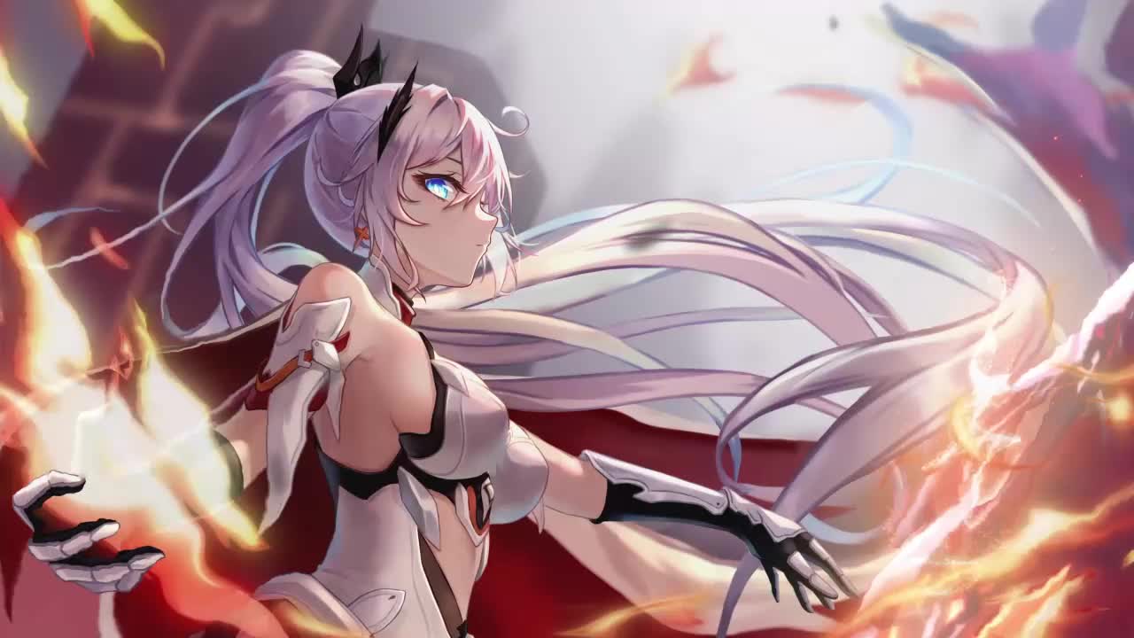Kiana Kaslana Herrscher Of Flamescion Honkai Impact 3rd HD Live Wallpaper For PC