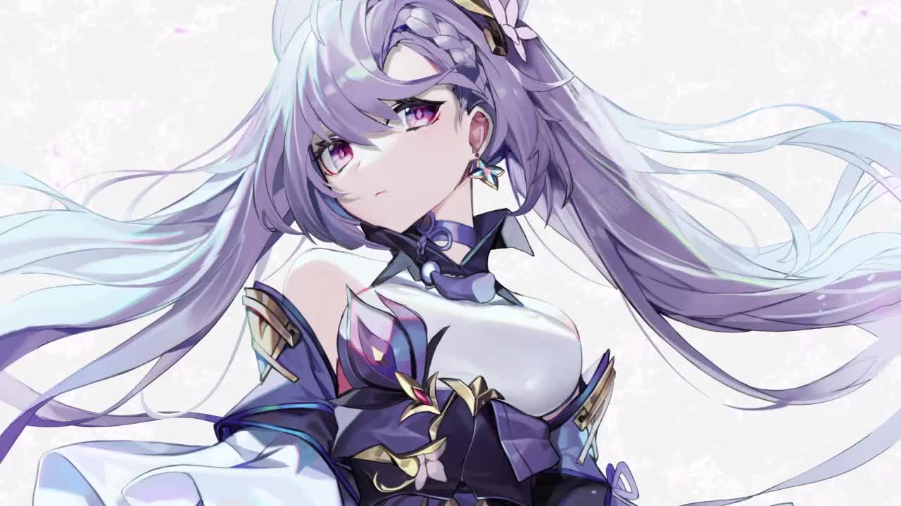 Keqing Genshin Impact HD Live Wallpaper For PC