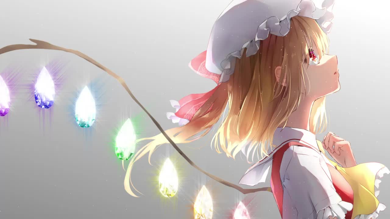 Flandre Scarlet Touhou HD Live Wallpaper For PC