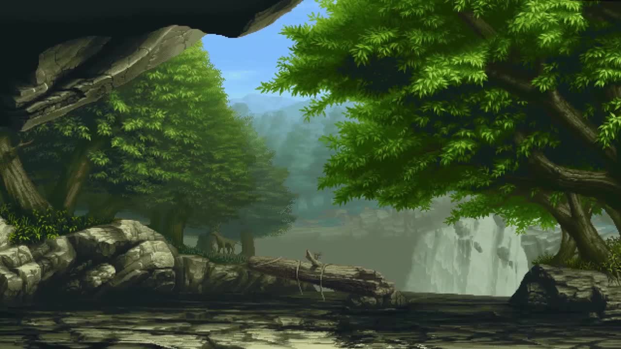 Pixel Forest HD Live Wallpaper For PC