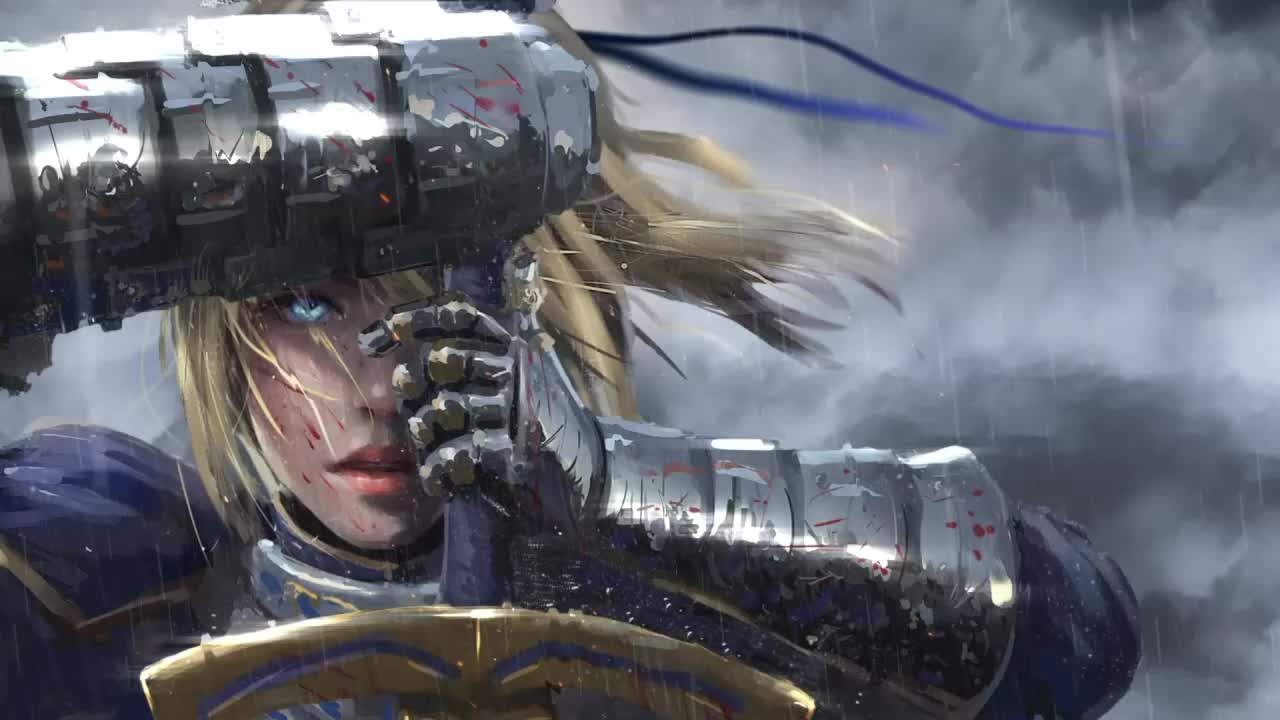 Saber Rain Fate Stay Night HD Live Wallpaper For PC