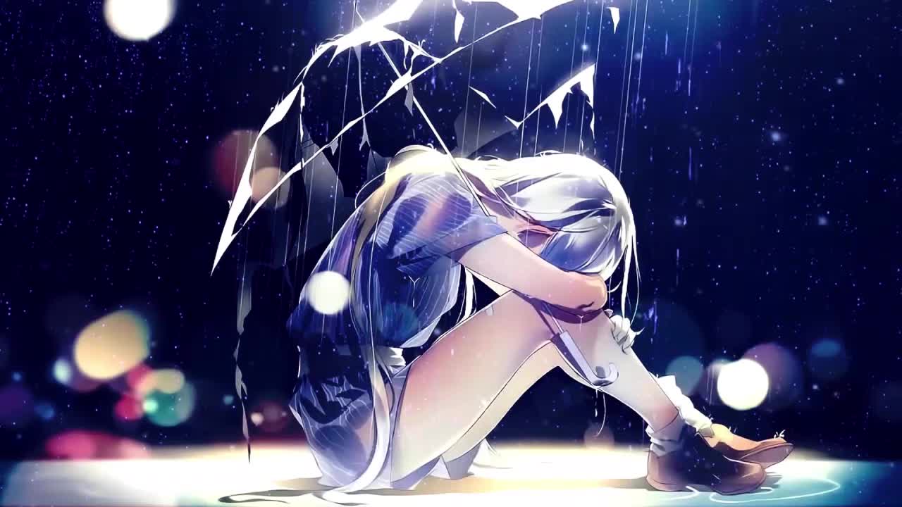 Umbrella Girl HD Live Wallpaper For PC