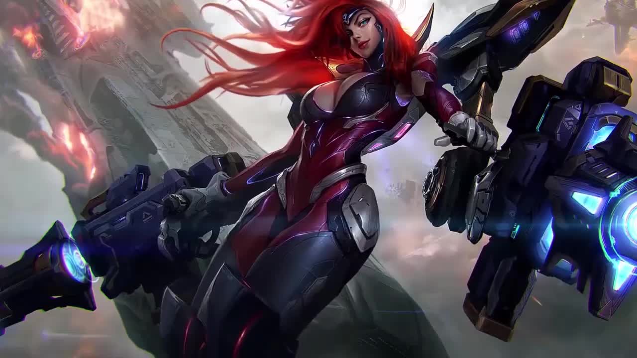 Gun Goddess Miss Fortune League Of Legends HD Live Wallpaper For PC