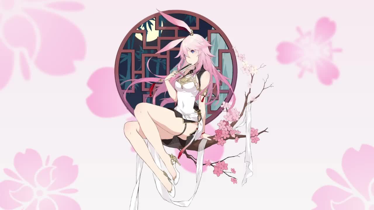 Yae Sakura Chinese Dress Honkai Impact 3rd HD Live Wallpaper For PC