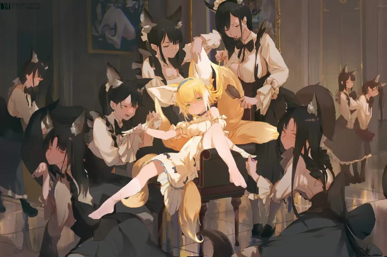 Suzuran And Servants Arknights HD Live Wallpaper For PC