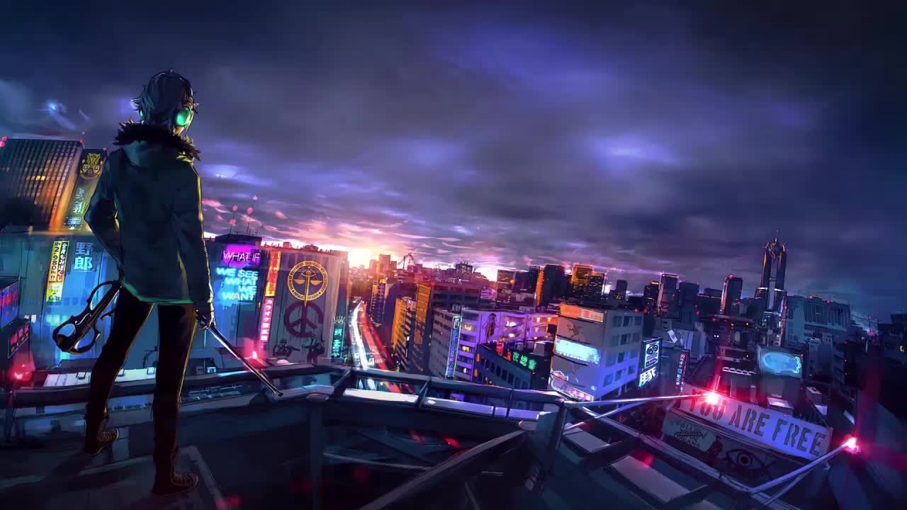 City Sky HD Live Wallpaper For PC