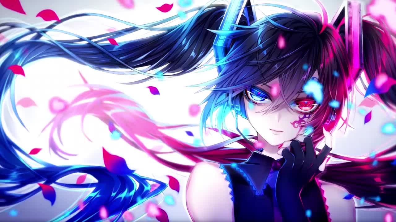 Anime Girl Electronic HD Live Wallpaper For PC