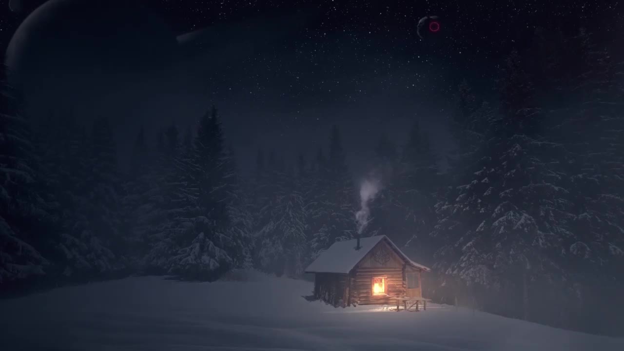 Wooden House In The Forest HD Live Wallpaper For PC