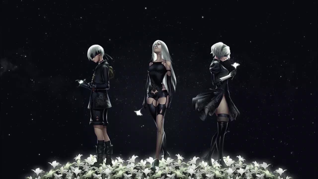Nier Automata Trio HD Live Wallpaper For PC