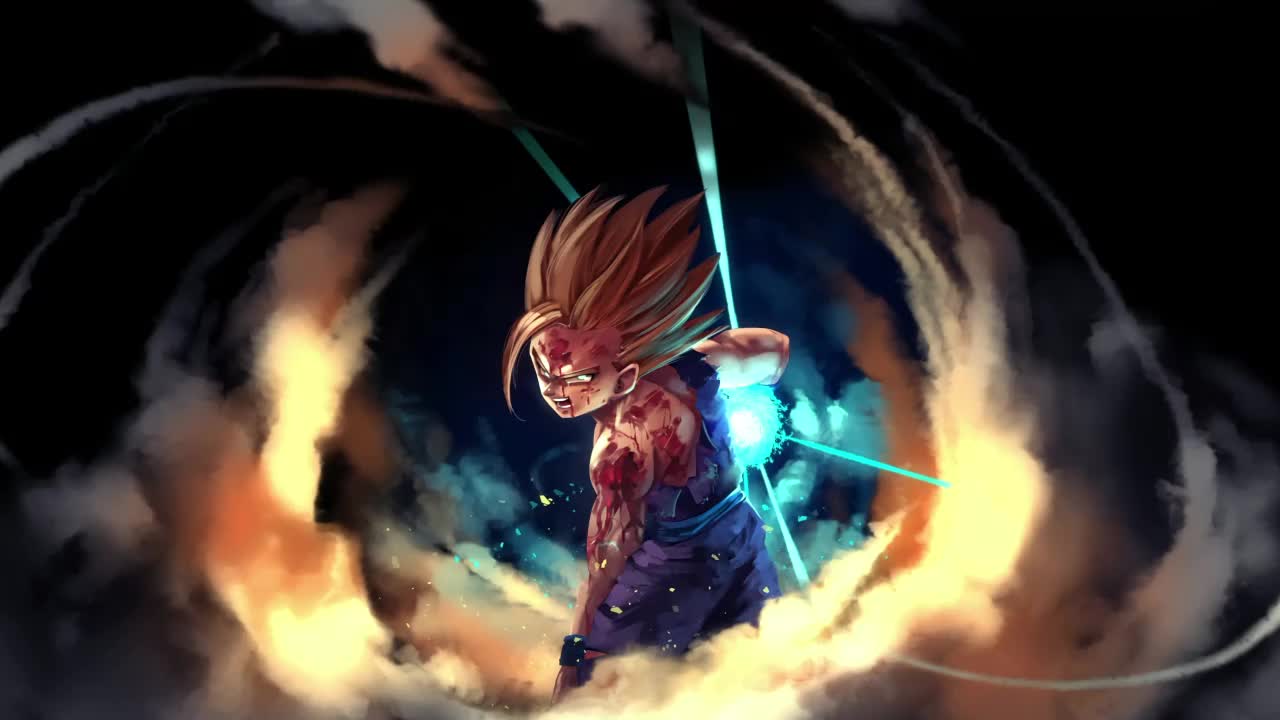 Gohan Kamehameha Dragon Ball HD Live Wallpaper For PC