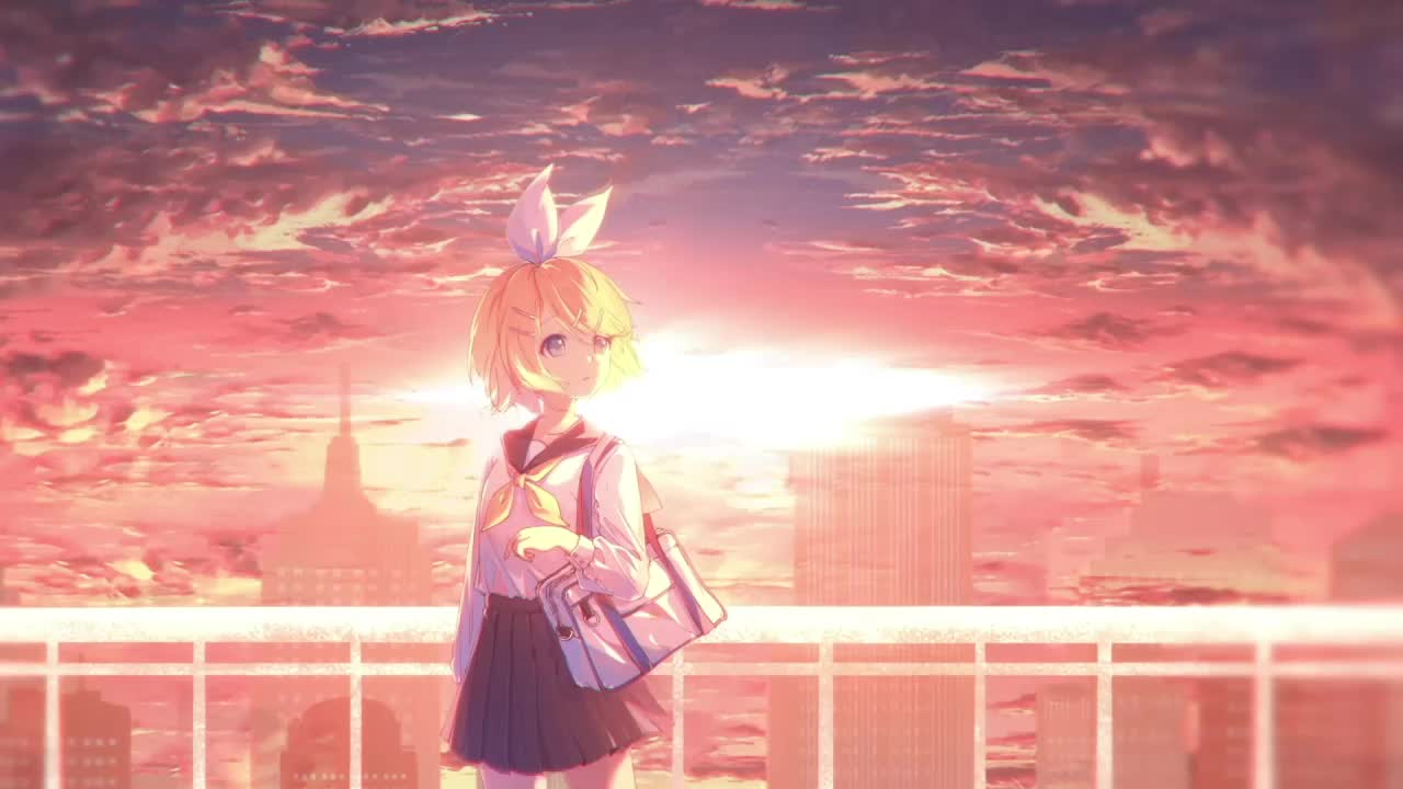 Kagamine Rin Vocaloid HD Live Wallpaper For PC