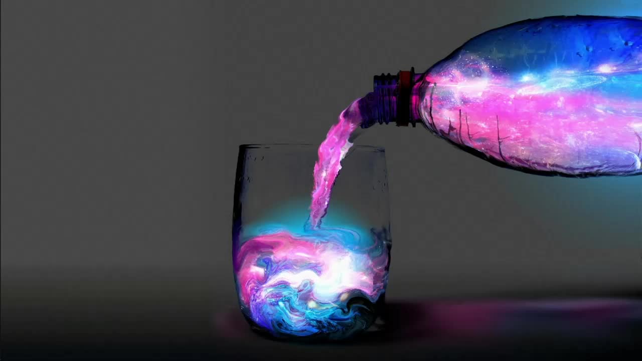 Universe In Bottle HD Live Wallpaper For PC