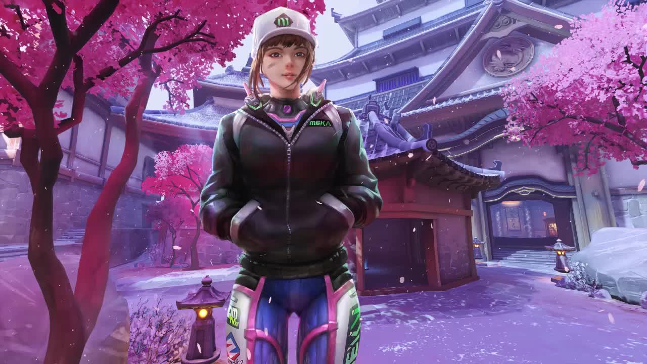 Dva In Hanamura Overwatch HD Live Wallpaper For PC
