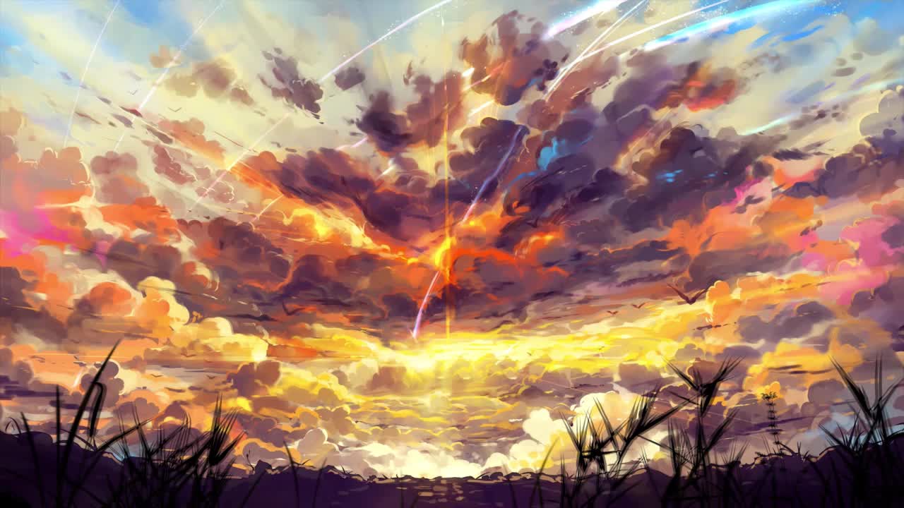 Shooting Star Your Name HD Live Wallpaper For PC