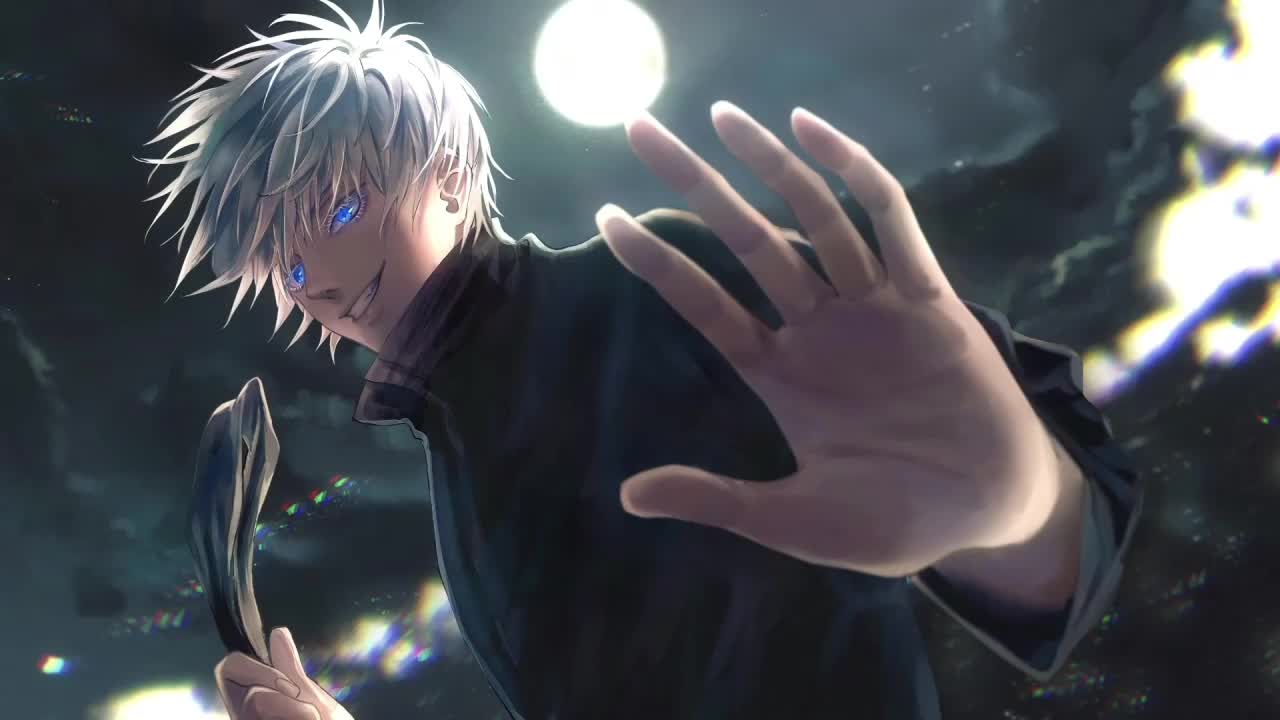 Gojo Satoru Smile Jujutsu Kaisen HD Live Wallpaper For PC