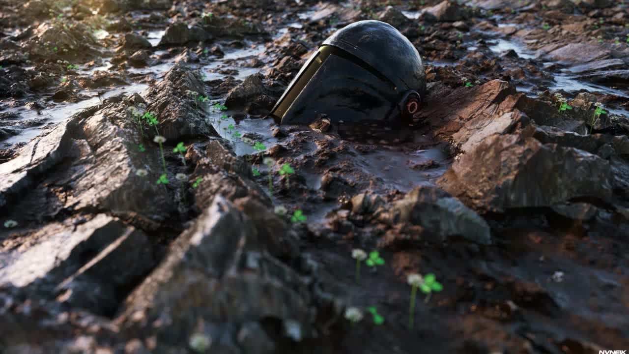 Mandalorian Helmet HD Live Wallpaper For PC