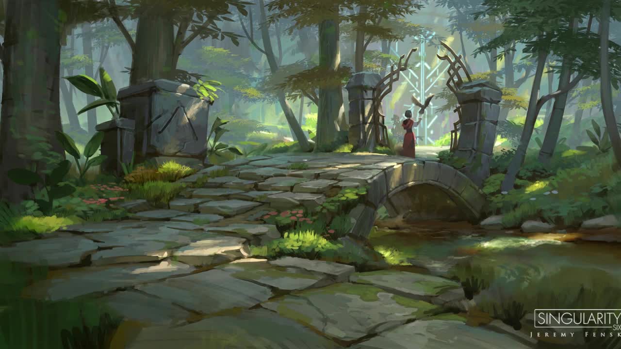 Forest Gate HD Live Wallpaper For PC