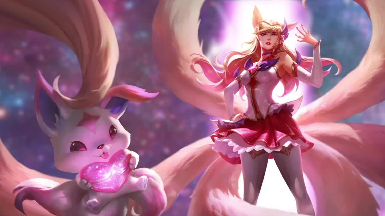 Star Guardian Ahri League Of Legends HD Live Wallpaper For PC