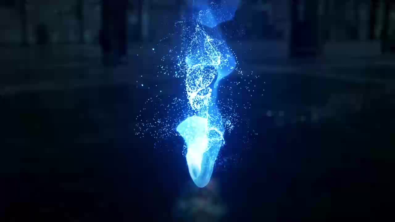 Blue Fire Particels HD Live Wallpaper For PC